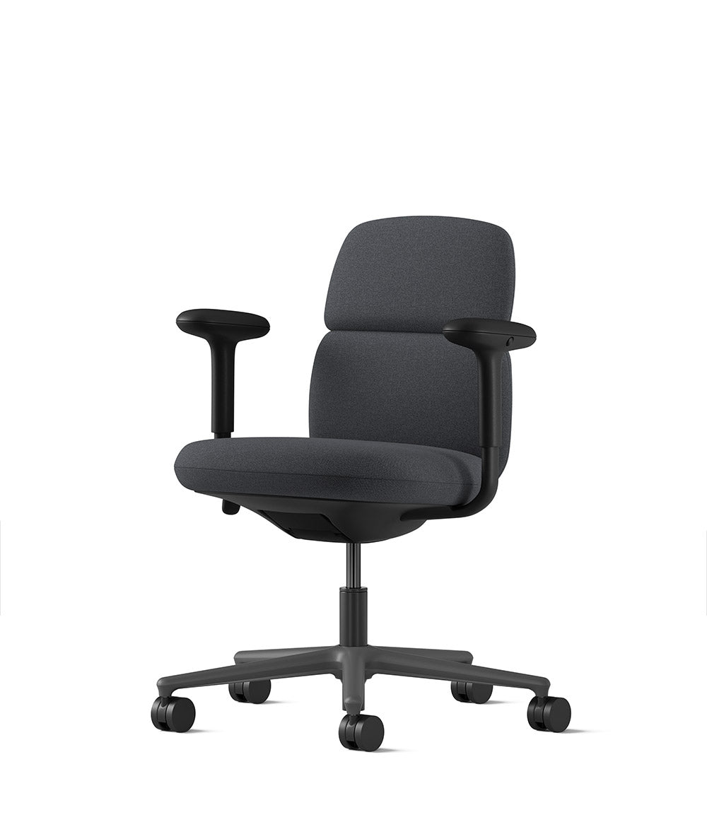 Asari Knight Graphite Mid Back Chair