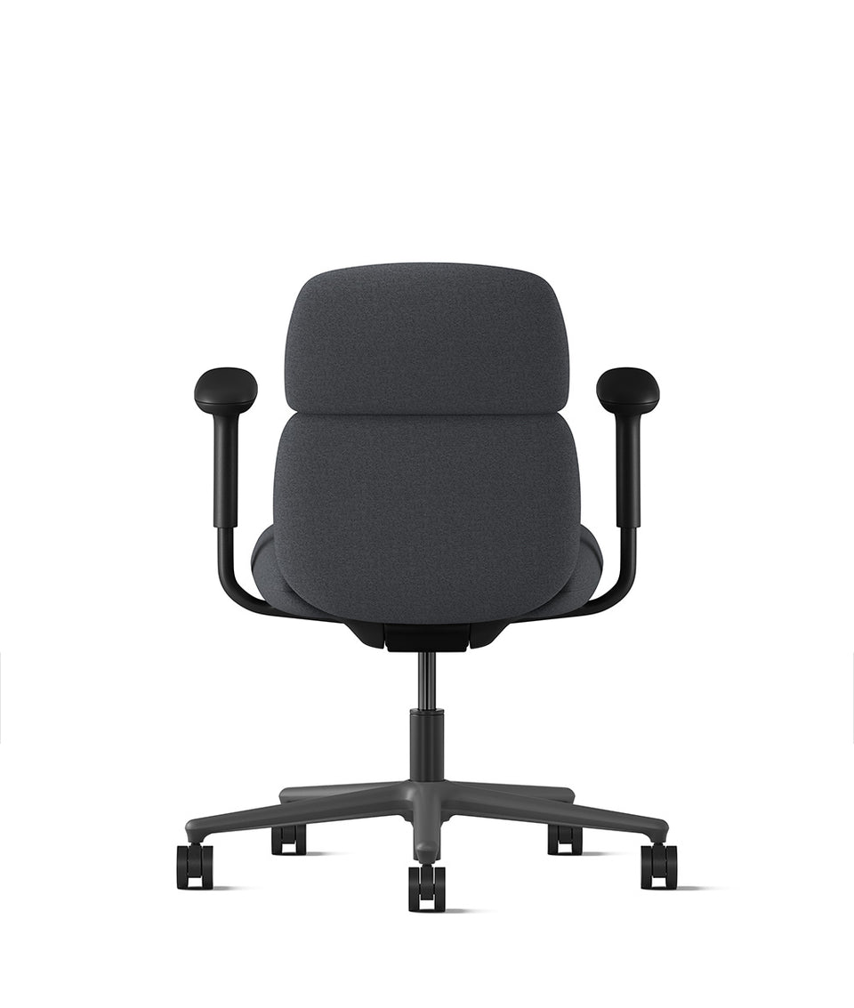 Asari Knight Graphite Mid Back Chair