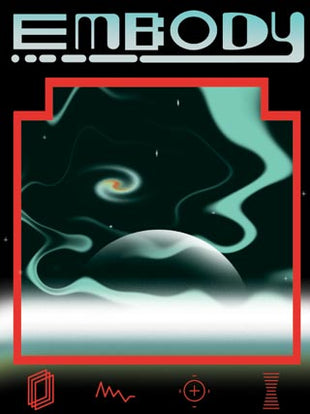Version of the Embody gaming chair poster influenced by Dune game
