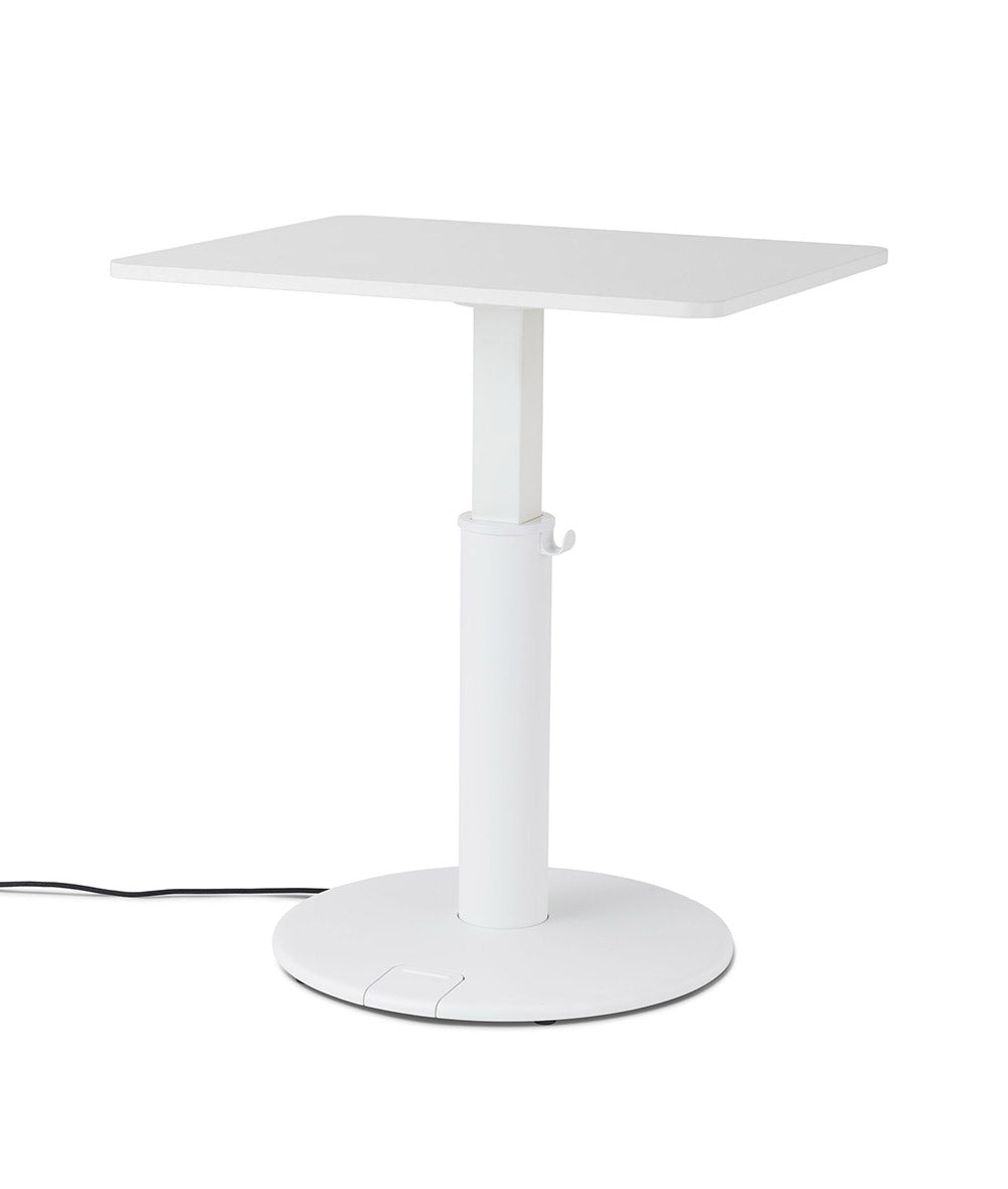 OE1 Rectangular Standing Desk Studio White