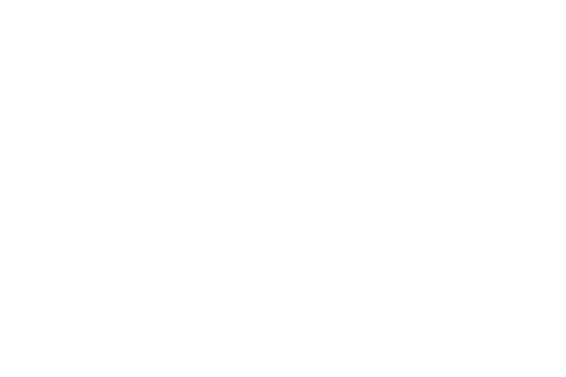 White outline drawings shwoing the size difference of the 3 Aeron office chairs A, B & C on a blue background