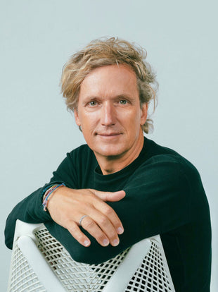 Photo of Yves Béhar the designer of the Herman Miller Sayl office chair