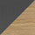 black & oak