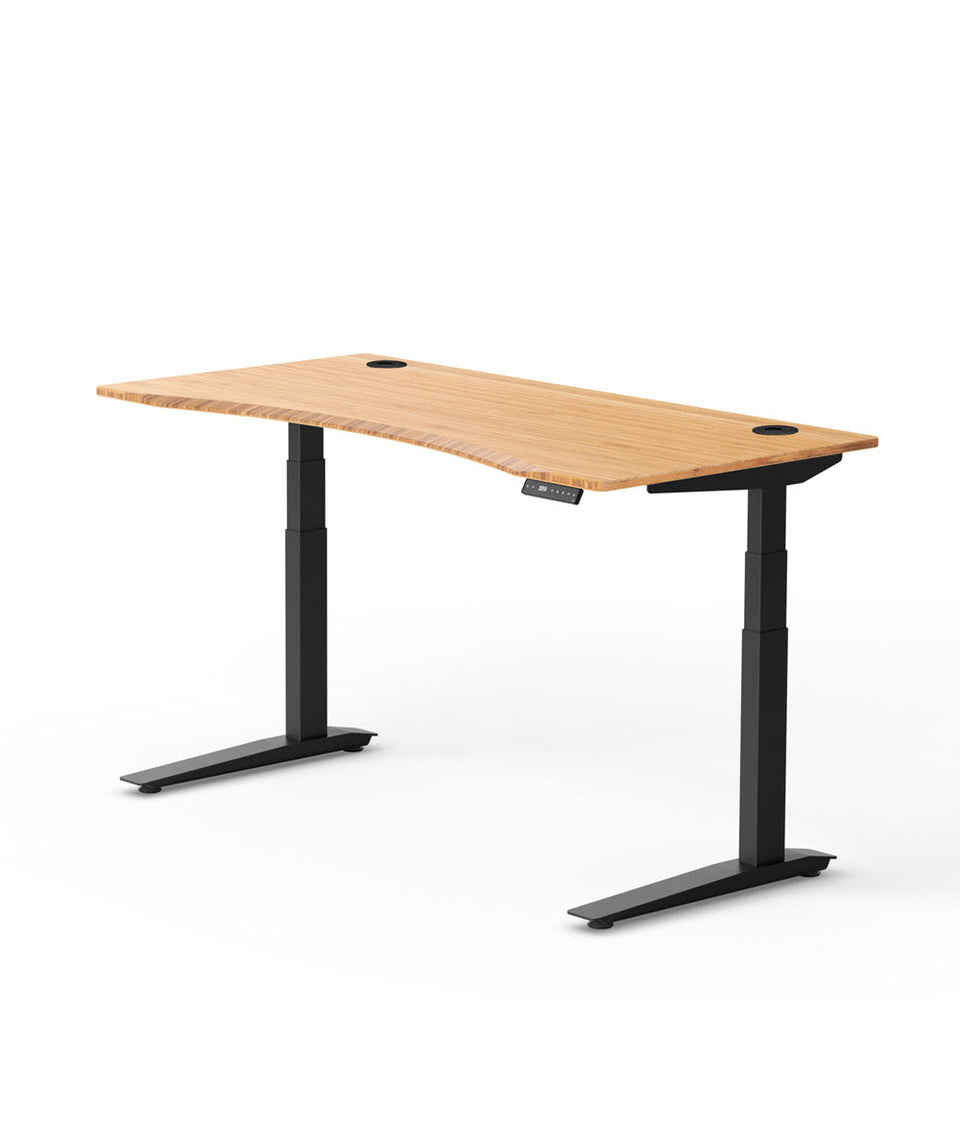 Fully Jarvis Contour Bamboo Standing Desk