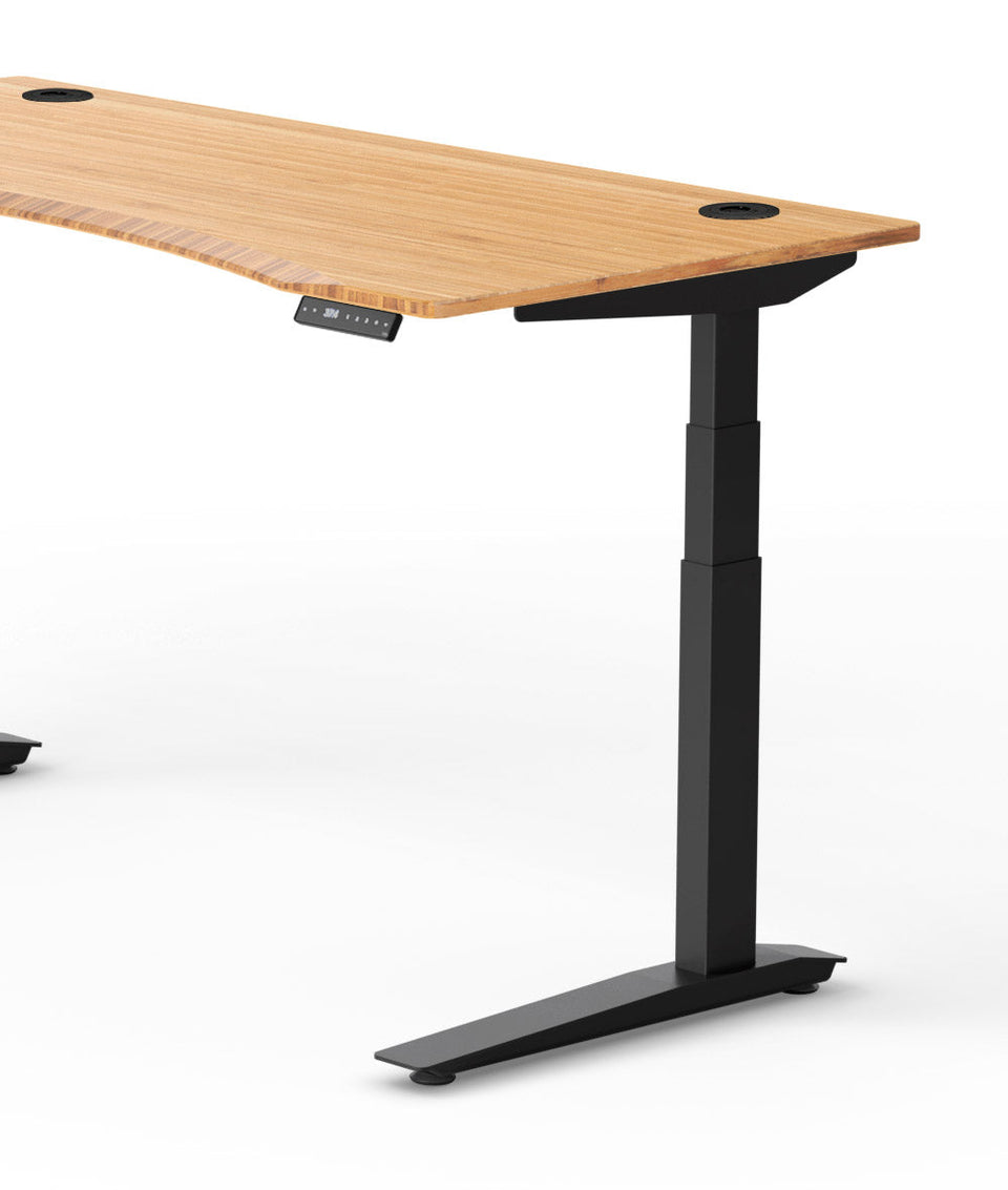 Fully Jarvis Contour Bamboo Standing Desk