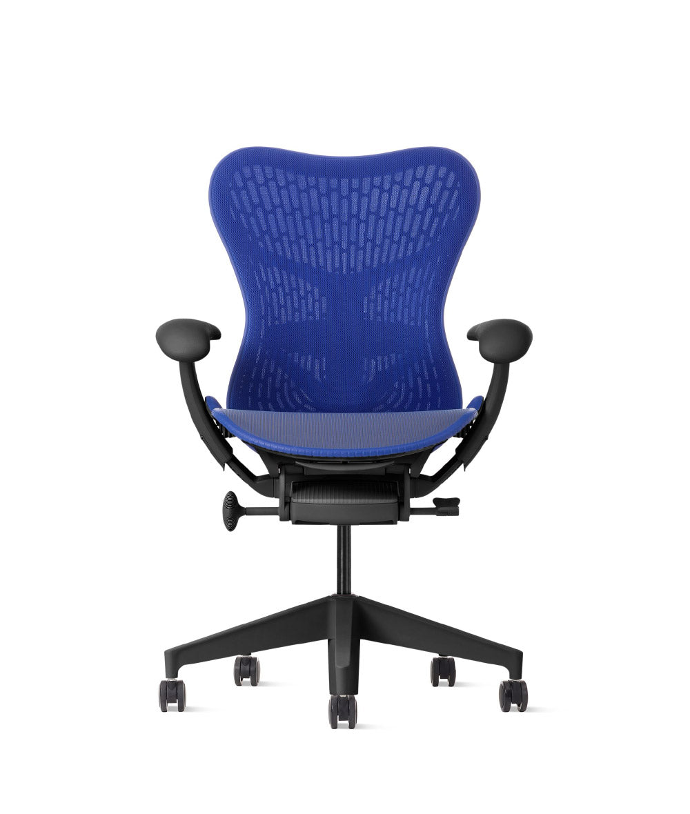 MERRY2　メリーツー　回転チェア　アームレスチェア　　ブルー　PURE-59　（在庫：2） Herman Miller Mirra 2 Chair & OLS Headrest Bundle | Free Shipping