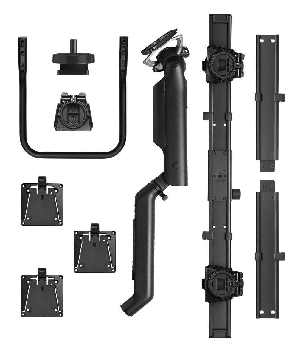 Flo X Large Format Triple Monitor Arm | Herman Miller