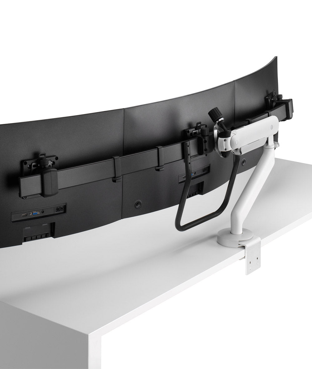 Flo X Large Format Triple Monitor Arm | Herman Miller