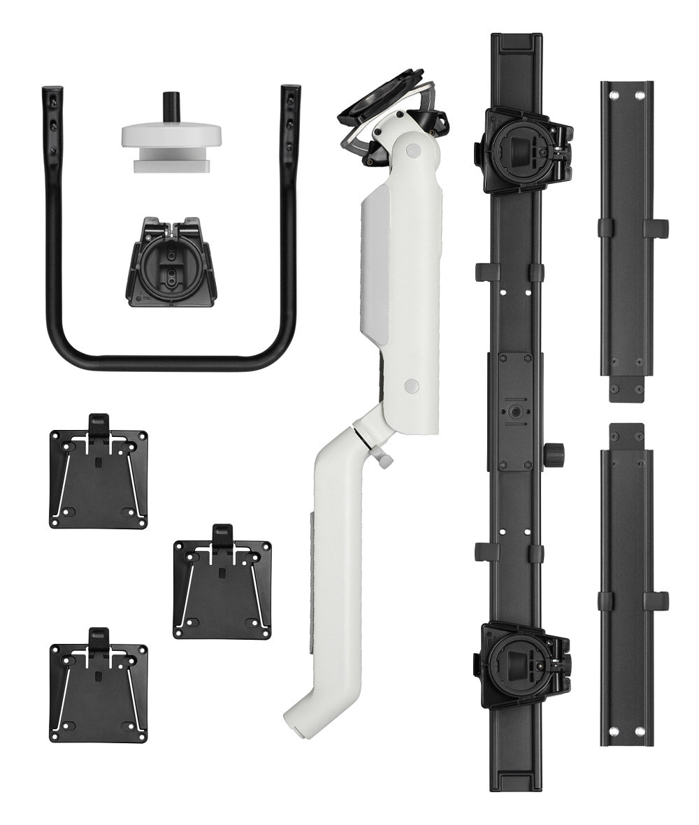 Flo X Large Format Triple Monitor Arm | Herman Miller