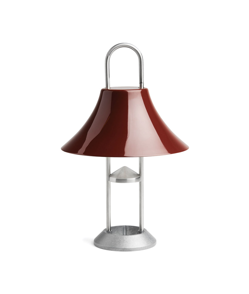 HAY Mousqueton Portable Lamp Stainless Steel 