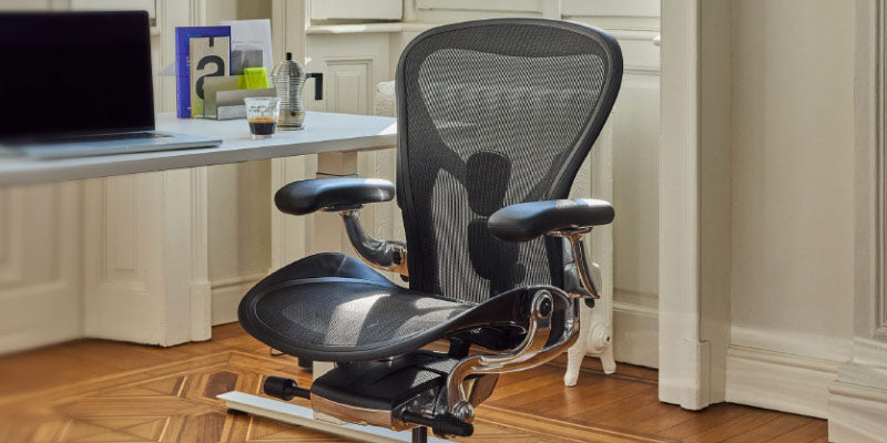 Aeron Graphite Standard Office Chair | Herman Miller