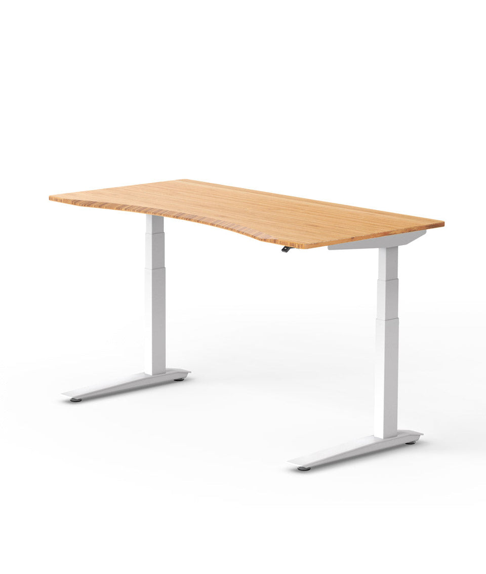 Fully Jarvis Contour Bamboo Standing Desk