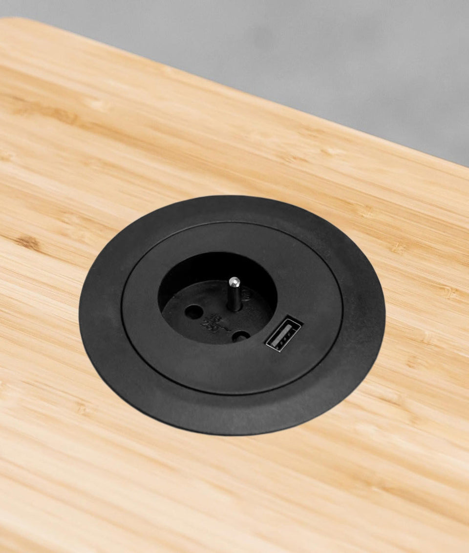 Fully Jarvis Contour Bamboo Standing Desk