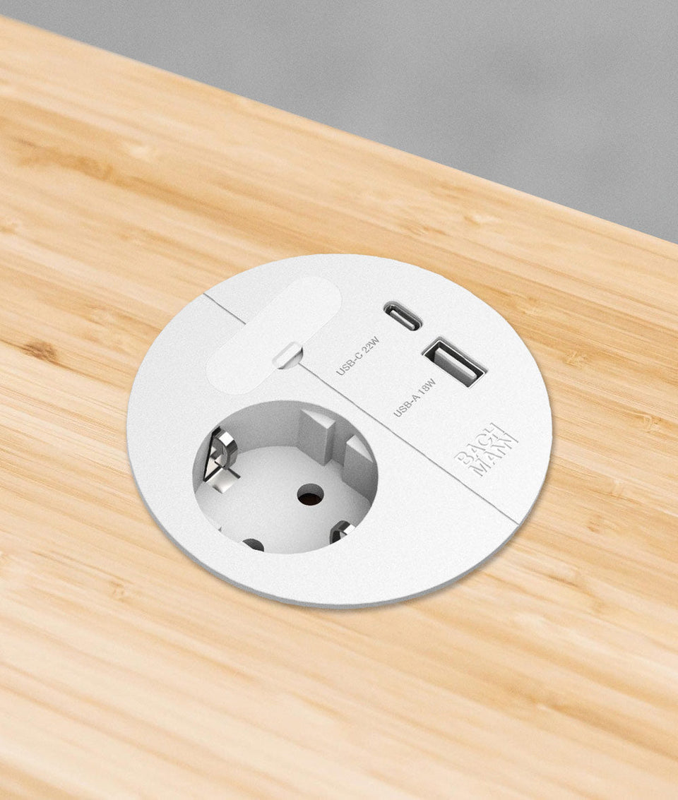 Fully Jarvis Contour Bamboo Standing Desk