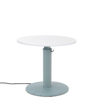 OE1 Round Standing Desk Studio White | variant_HZ275S.08GMNND NN 98 98 98
