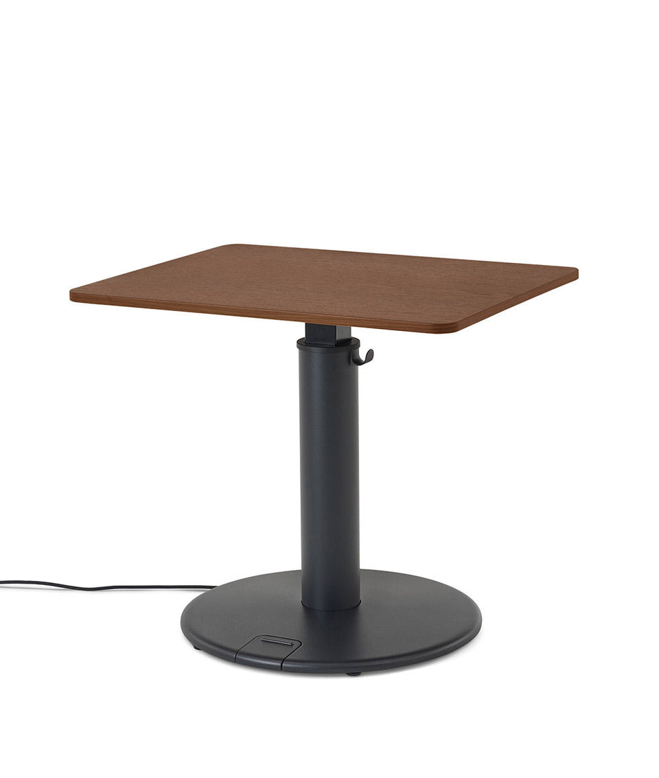 OE1 Rectangular Standing Desk Light Acacia 