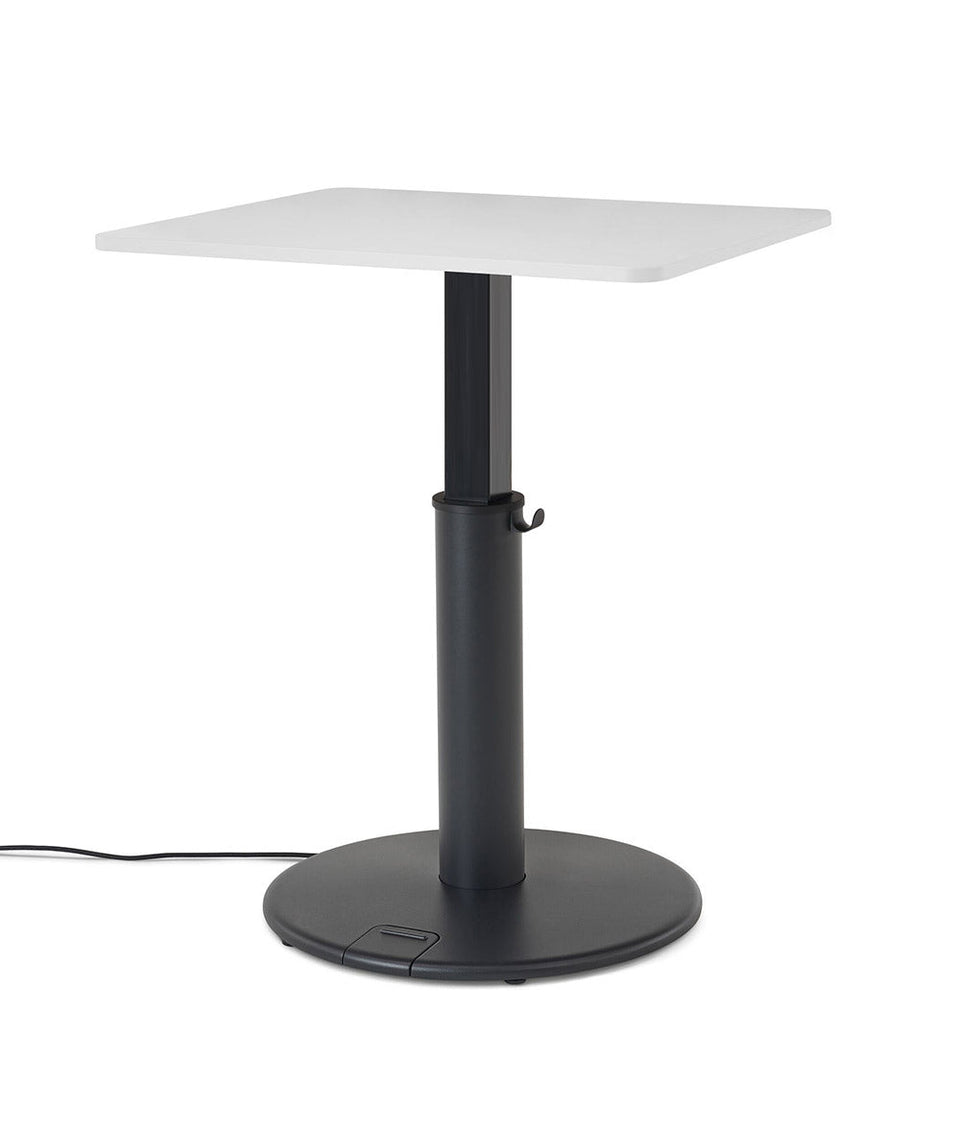 OE1 Rectangular Standing Desk Studio White 