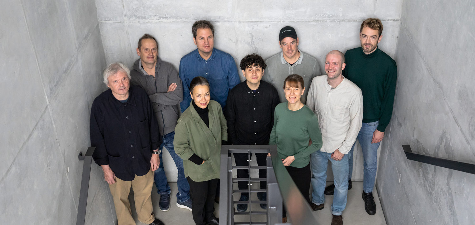 Photograph of all the designers who are part of the Studio 7.5 collective