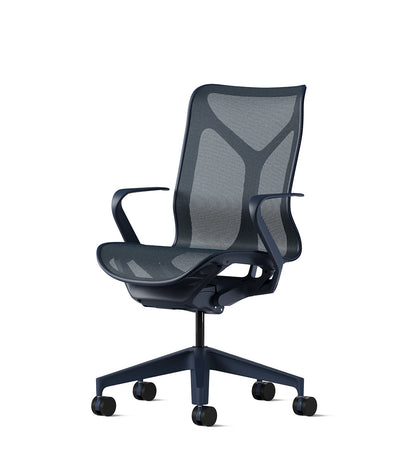 Cosm Nightfall/Nightfall Mid Back Office Chair*Fixed