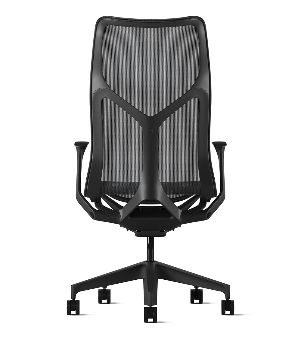 Cosm Graphite/Graphite High Back Office Chair
