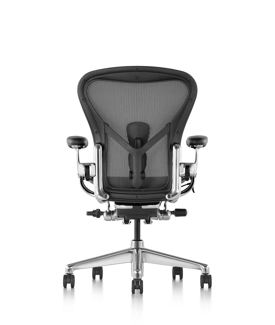Aeron Graphite/Polished Office Chair