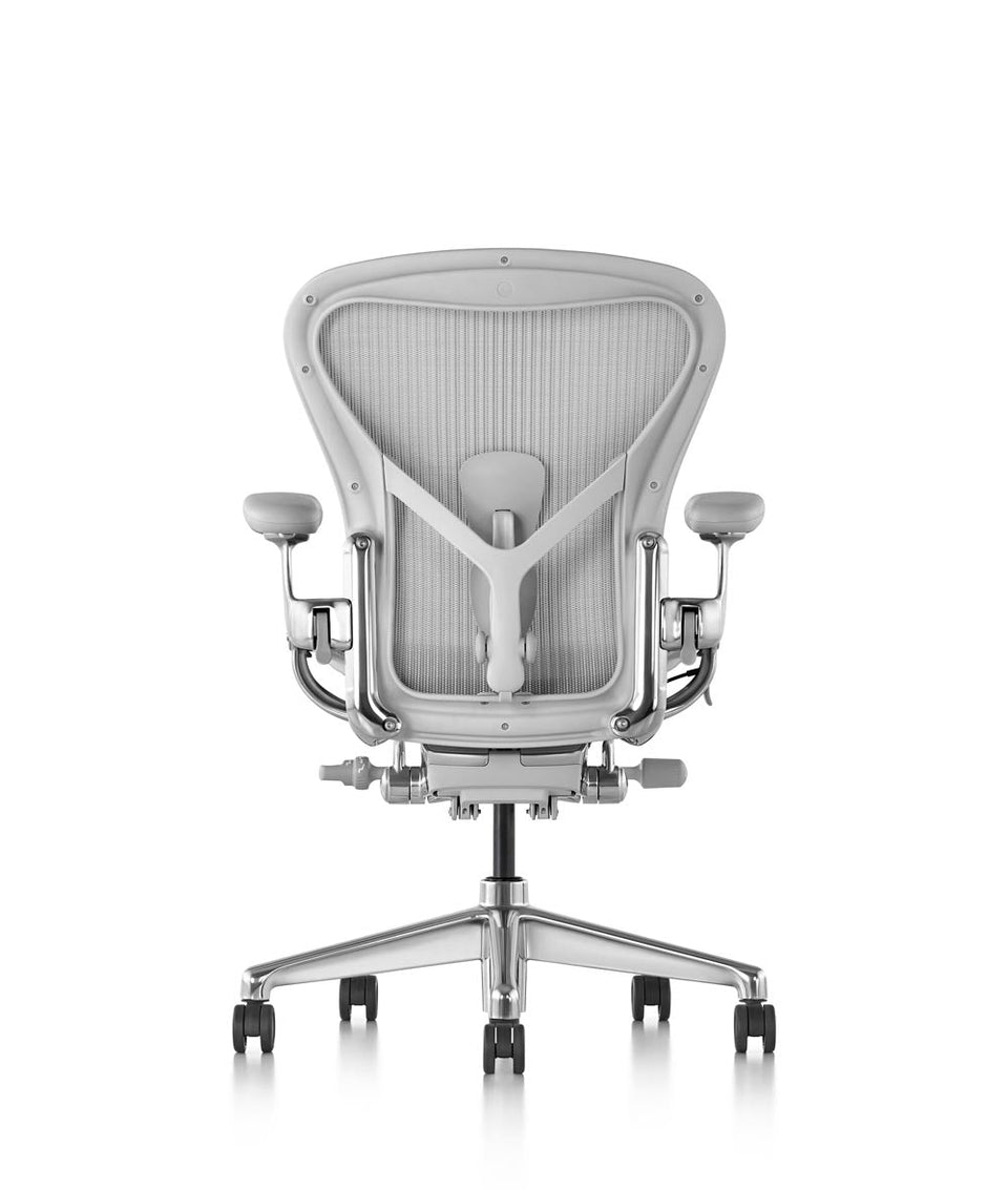 Aeron Mineral Polished Office Chair Herman Miller - Main Image