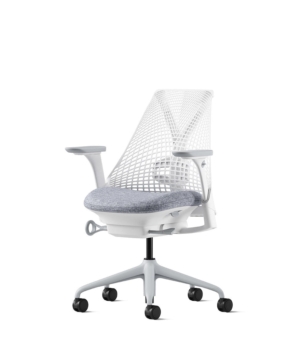 Sayl Studio White/Silverdale Office Chair