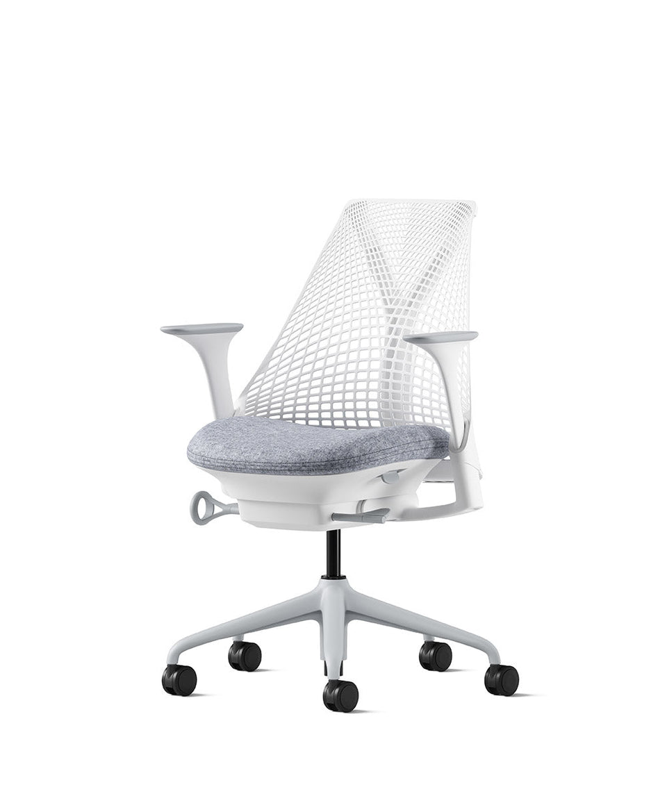 Sayl Studio White/Silverdale Office Chair