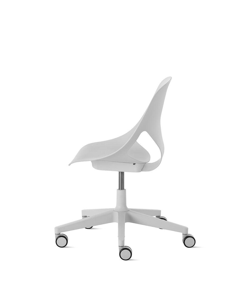 Zeph Alpine/Olive Armless Chair | Herman Miller