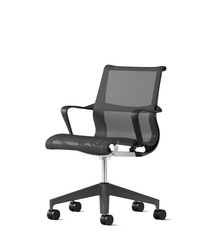 Setu Graphite Standard Office Chair Herman Miller EUHM Herman Miller Belux