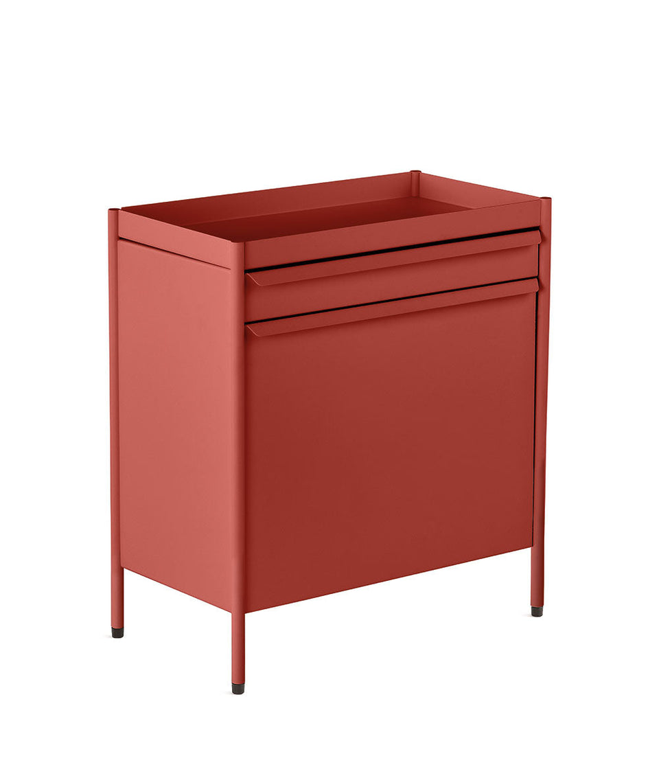 OE1 Trolley, Top Drawer & File Bin