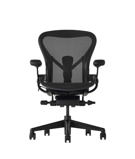 Herman Miller Office Chair Size B | Fully Adjustable with All Features  Included| Quick and Easy Assembly| Renewed| 10 Year Warranty| Hardwood  Floor