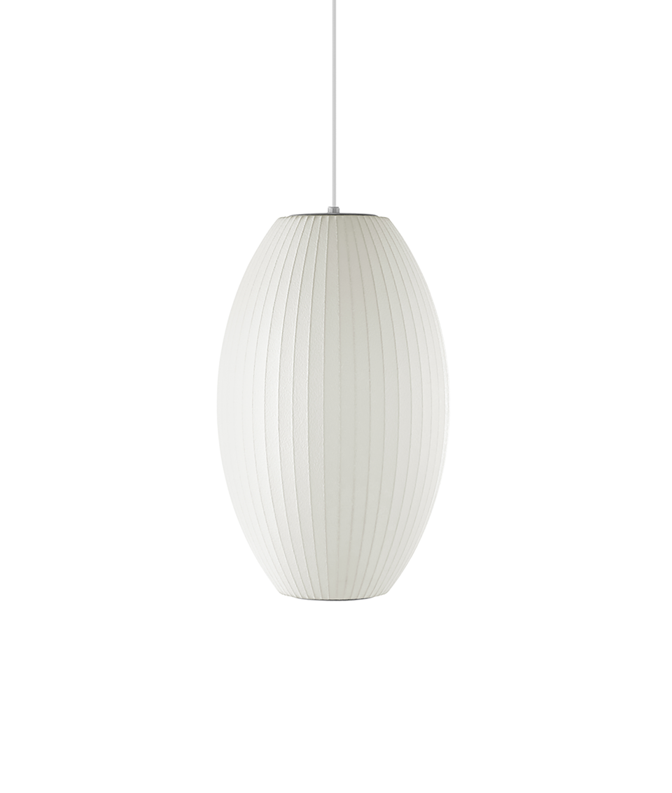 シーリングライト・天井照明 Nelson Cigar Bubble Lamp Medium Pendant Nelson Cigar Bubble Pendant – Herman Miller Store
