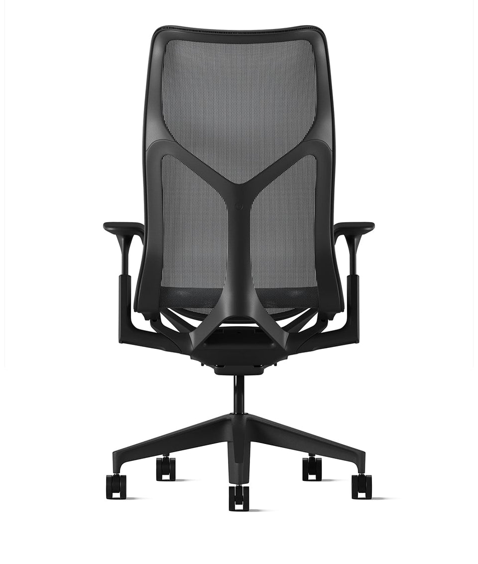Cosm Graphite/Graphite High Back Office Chair