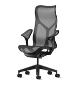 Cosm Graphite/Graphite High Back Office Chair