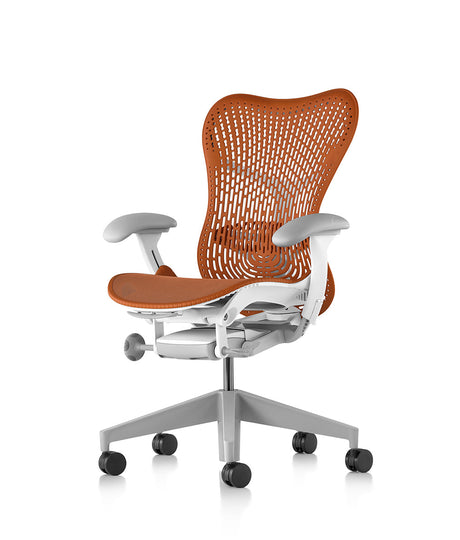 Mirra 2 Urban Orange/Studio White Triflex Office Chair