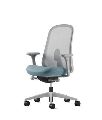 Lino Mineral/Plymouth Office Chair
