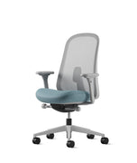 Lino Mineral/Plymouth Office Chair